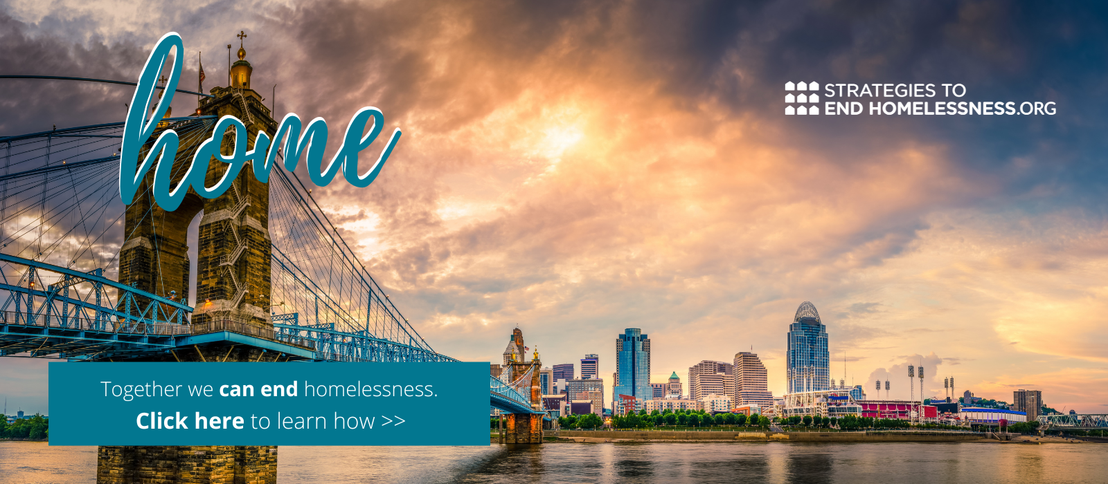 A view of the Cincinnati Skyline from Kentucky